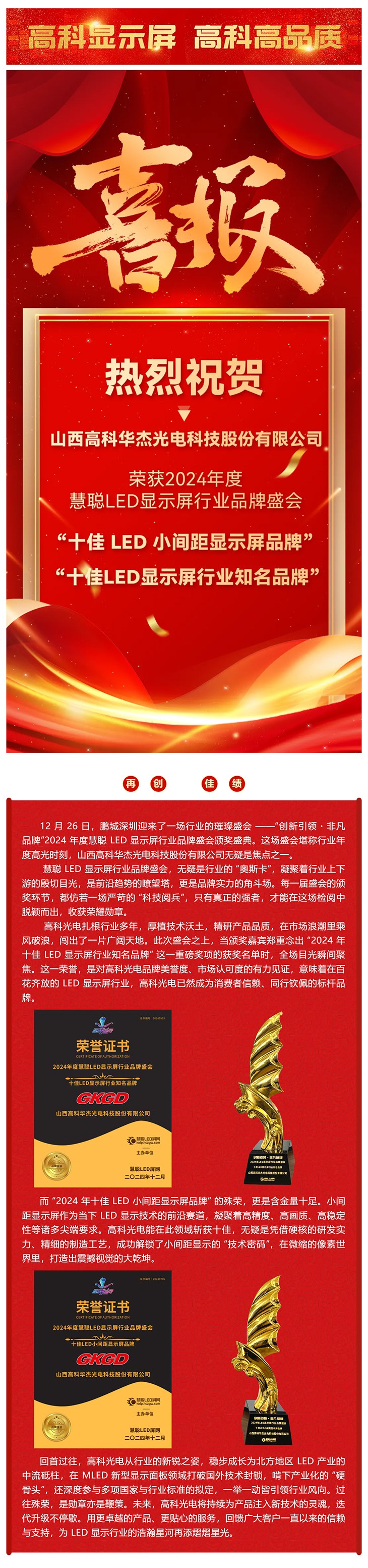 高科大視界  buff疊滿，高科光電榮獲2024年度_十佳LED顯示屏行業知名品牌_ _十佳LED小間距顯示屏品牌__美編助手.jpg